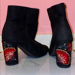 Beautiful Embroidered Booties